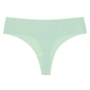 CTM Women's No-Show Smooth Stretch Comfort Thong